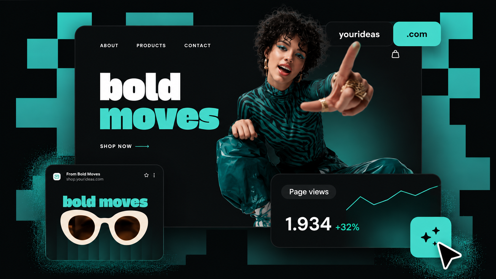 Website design showcase — modern, branded sites built by WeBuildLogic